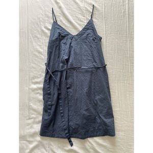 Abercrombie Blue Linen Shift Dress